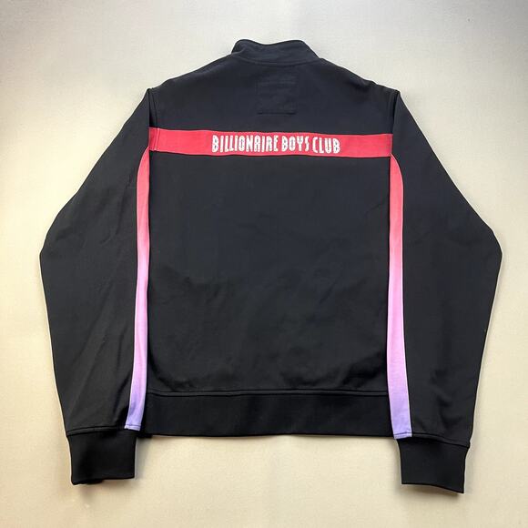 Billionaire Boys Club Track Jacket Adult XL Black BBC Astro Man Striped Full Zip - Picture 4 of 11